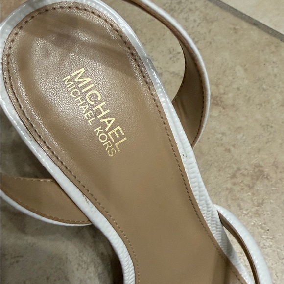 Michael Kors - White Strappy Heels - Picture 5 of 5